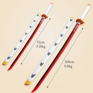 Nhà Máy Bán buôn giá Quỷ Slayer thanh kiếm bằng gỗ 104cm có thể tháo rời <span class=keywords><strong>Samurai</strong></span> thanh kiếm tre - Product Image 3
