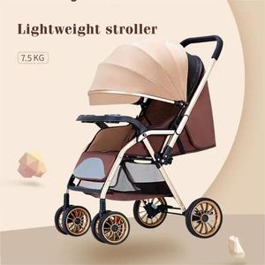 Poussette bébé portable réversible JXB avec grand nacelle, siège et fonction couchage, pour garder bébé au chaud - Product Image 2