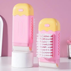 Cepillo Espumador de Jabón Portátil, Cepillo de Limpieza Multifunción, Dispensador de Jabón Sin Contacto para Ropa, Zapatos y Baño - Product Image 4