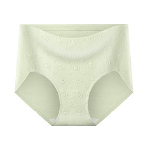 Slip Hipster taglie forti da donna slip comodi e traspiranti guance di tutti i giorni mutandine di cotone a maglia inguinale per paffuto - Product Image 5