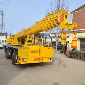 China Hefwerktuig Vrachtwagen Kraan 10 Ton 16 Ton Vrachtwagen Hydraulische Kraan