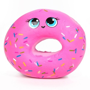 Wholesale Promotion Toys Super Soft Slow Rising <b>Squishy</b> Pineapple Donut Shape Pu Stress Toy - Product Image 6