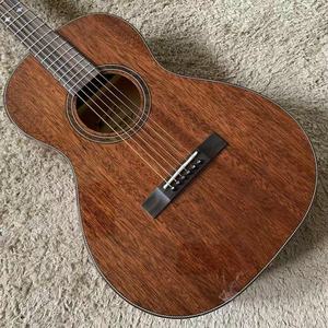 <span class=keywords><strong>Guitarra</strong></span> Acústica Folk <span class=keywords><strong>PARLOR</strong></span> de 38 Pulgadas con Tapa Plana, Tapa de Abeto Sólido, Mástil de Caoba y Diapasón de Palisandro - Product Image 4