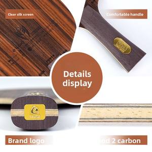 LOKI KIRIN K10 Professional Training 7-Ply 5 Wood + 2 Carbon Rosewood Offensive <span class=keywords><strong>Ping</strong></span> <span class=keywords><strong>Pong</strong></span> Table Tennis Blade for Attack Play - Product Image 2
