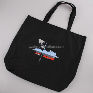 Sac fourre-tout en toile de coton biologique recyclé écologique de grande taille avec taille personnalisable et logo imprimé pour les courses - Product Image 3
