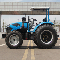 Tracteur agricole certifié EPA LEVIK, châssis renforcé, forte traction, utilisation sur terrain accidenté, tracteur agricole