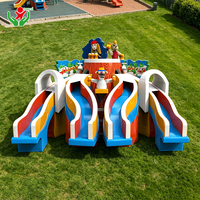 Divertido Tobogán Acuático Inflable con Diseño de Cerveza, Tobogán Acuático Inflable Comercial para Adultos, para Fiestas, Festivales y Eventos al Aire Libre
