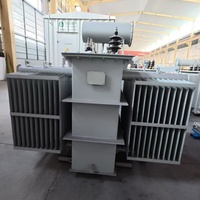 Transformateur triphasé immergé dans l'huile 35kV 5kW HUAMEI S-13-M, efficacité 98%, 50/60Hz, pour centrales électriques et distribution