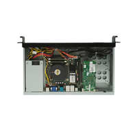 Entrega rápida 1U Rack PC industrial 6-9th gen I3/i5/i7 LGA1151 2 * i211AT LANs 6COM compatible con H310C/B365 Rackmount PC industrial