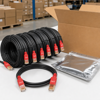 Câble Ethernet Cat 8 40 Gbit/s 2000 MHz blindé RJ45 sans accrocs pour routeur de jeu et réseau – Vente en gros et approvisionnement en vrac