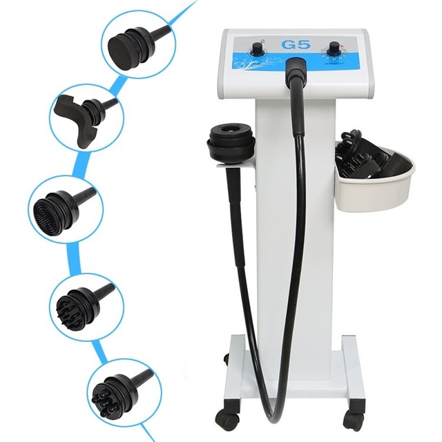 Hot Selling Professional 5-head Vibration Massager Body Massage G5 Slimming Beauty Machine