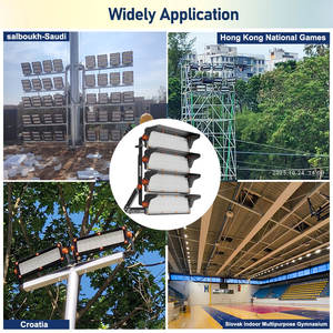 Projecteur de Stade de Football IP66 500 1000 2000 Watts, Projecteur Extérieur LED Réfléchissant pour Stade 1500 Watts - Product Image 6