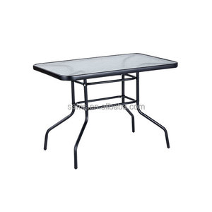 Table basse en verre trempé OEM, moderne, pour jardin, balcon, extérieur, T9090 - Product Image 5