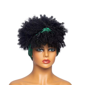 Aishili Fascia per <span class=keywords><strong>Parrucca</strong></span> di Alta Qualità, Fascia Afro Ondulata <span class=keywords><strong>Verde</strong></span>, Parrucche Sintetiche per Donne Nere - Product Image 1