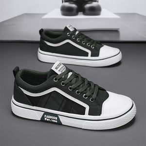 2026 <b>Canvas</b> Shoes Men's Shoes Summer New Style Casual Shoes Lightweight, Versatile, Low Heel <b>Canvas</b> Shoes Breathable - Product Image 2