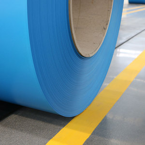 Faible MOQ Z81-Z120 0,4 mm 0,8 mm Épaisseur Feuille d'acier revêtue de couleur Plaque d'acier au carbone 0,5 mm Épaisseur Feuille de métal - Product Image 1