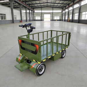 Carretilla Eléctrica Multifuncional OEM con Plataforma Plana de Hierro, Marco de 1000x350mm, Diseño de Tres Ruedas, para Manejo de Ácido de Plomo en Huertos - Product Image 4