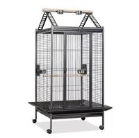 Grande cage pour oiseaux de compagnie, perroquets, extérieur/intérieur, en métal, grand espace, maison d'élevage pour oiseaux