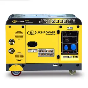 JLT-Power新型ディーゼル発電機6.5kw 7kw 7.5kw 8KW 8.5KW 50Hz 60HZ三相ポータブルサイレントスタイル