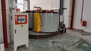 Новая энергосберегающая электрическая ротационная печь для термообработки и плавки металлов с двумя камерами, 380В - Product Image 5