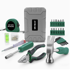Juego de llaves combinadas profesionales, estuche rígido para almacenamiento de herramientas, kit de herramientas para mantenimiento del hogar - Product Image 2