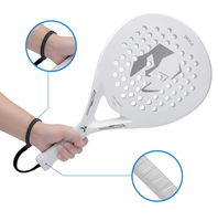 Raqueta de Pádel de Alto Rendimiento CASTON Sports PR670/660, Forma de Diamante, Fibra de Carbono, Núcleo de Espuma EVA Duradera