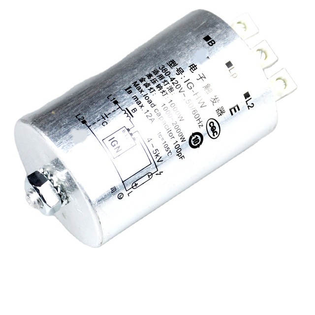 220V 1000W-2000W Electronic Ignitor with 5KV Peak Voltage and 3-Year Warranty for High Pressure Sodium and HID Lamps