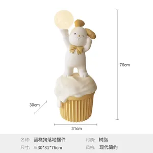 Nouvelle Sculpture de Lapin Mignon Style <span class=keywords><strong>2023</strong></span>, Décoration d'Intérieur, Statue de Lapin en Résine, Artisanat pour la Maison - Product Image 2