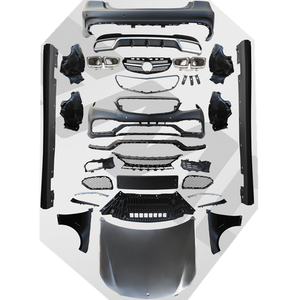 Paraurti completo Del Corpo kit per <span class=keywords><strong>Mercedes</strong></span> Benz <span class=keywords><strong>CLASSE</strong></span> <span class=keywords><strong>E</strong></span> E63 W212 Vecchio Aggiornamento a Nuova <span class=keywords><strong>AMG</strong></span> 2014-2016 ANNO - Product Image 1