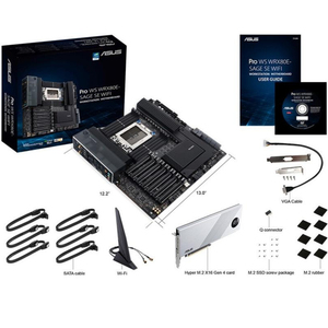 Placa Base para Estación de Trabajo Pro WS WRX80E-SAGE SE WIFI, Placa Base para GPU SWRX8 WRX80E WRX80 - Product Image 1