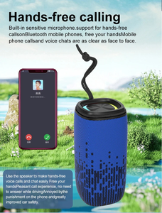 Loa Bluetooth di động không dây ngoài trời công suất 5W, kiểu dáng thời trang mới - Product Image 6