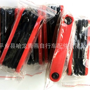 Juego de herramientas para reparación de bicicletas con llaves Allen para bicicletas de montaña, multifunción - Product Image 3