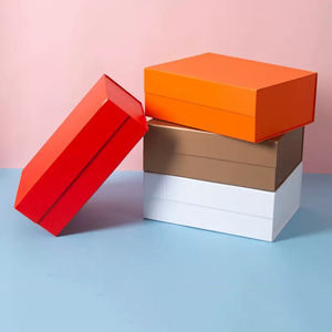 Boîte à fermeture magnétique, boîte cadeau en carton pliable, boîte cadeau de luxe, petite boîte cadeau pour mariage, bijoux, vin, boîte cadeau en papier pour petite entreprise, boîte personnalisée - Product Image 1