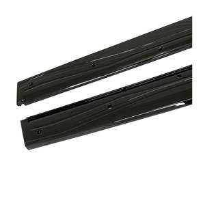 Design unique <span class=keywords><strong>M</strong></span> <span class=keywords><strong>Pack</strong></span> lèvre latérale Crash contre <span class=keywords><strong>noir</strong></span> brillant MP jupes latérales pour <span class=keywords><strong>BMW</strong></span> Série 4 F32 F33 F36 2014-2020 - Product Image 4