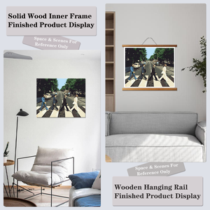 Artwork Decoration Painting by Numbers Street scenery Kit Home Custom <b>Canvas</b> Print Posters Paint by Numbers with <b>Frame</b> - Product Image 6