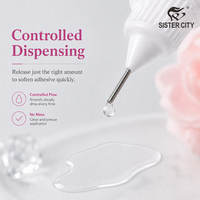 Dissolvant de vernis à ongles liquide à pénétration rapide sans acétone, décolleur de colle à ongles en spray pour faux ongles