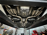 Système d'échappement Catback en acier inoxydable SUS 304 avec valves pour Genesis G70 2017+ 3.3T - Prix usine - Accessoires auto