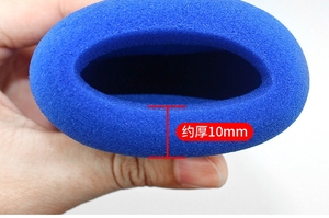 Housse de microphone lavable épaisse de haute qualité, éponge de microphone colorée, éponge anti-éclaboussures pour microphone - Product Image 5