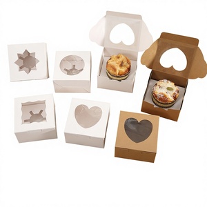 กล่องเค้กกระดาษคราฟท์สีน้ำตาลรูปหัวใจแบบกลวงสำหรับบรรจุภัณฑ์อาหาร <span class=keywords><strong>ขายส่ง</strong></span>สำหรับ<span class=keywords><strong>ร้าน</strong></span><span class=keywords><strong>เค้ก</strong></span> อุปกรณ์ทำเบเกอรี่ - Product Image 1