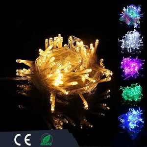 10M 100LEDs 220V Outdoor Low Voltage Christmas Fairy <strong>Lights</strong> Green PVC <strong>Wire</strong> Waterproof <strong>LED</strong> String <strong>Lights</strong> - Product Image 4