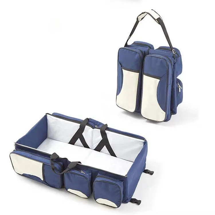 बड़े बहुक्रियाशील ममी बेबी डायपर टोटे बैग पोर्टेबल यात्रा बेबी उत्पाद महिलाओं के टोटे डायपर बैग