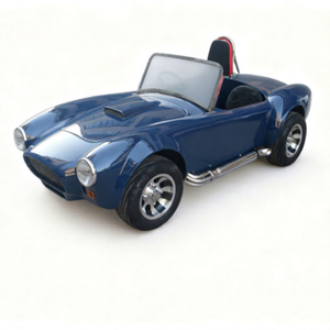 Voiture électrique populaire, mini buggy classique vintage, 4 roues, batterie au lithium, voiture de tourisme rétro pour adultes - Product Image 1