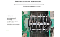 Broyeur à marteaux pour céréales, riz, maïs, blé, aliments pour animaux, broyeur de paille de maïs, machine de traitement et de broyage, petit broyeur à marteaux