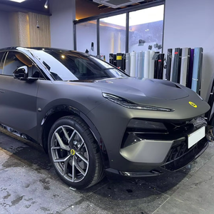 Film de protection noir pour voiture, film chromé super mat, film PVC pour carrosserie complète, accessoires automobiles extérieurs, résistant aux intempéries, changement de couleur, protection UV - Product Image 4