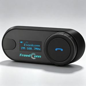 <span class=keywords><strong>Intercomunicador</strong></span> para Casco de Motocicleta FreedConn <span class=keywords><strong>TCOM</strong></span>-SC, Pantalla LCD de 800M, Radio FM, Auriculares Inalámbricos para 2-3 Motociclistas - Product Image 1