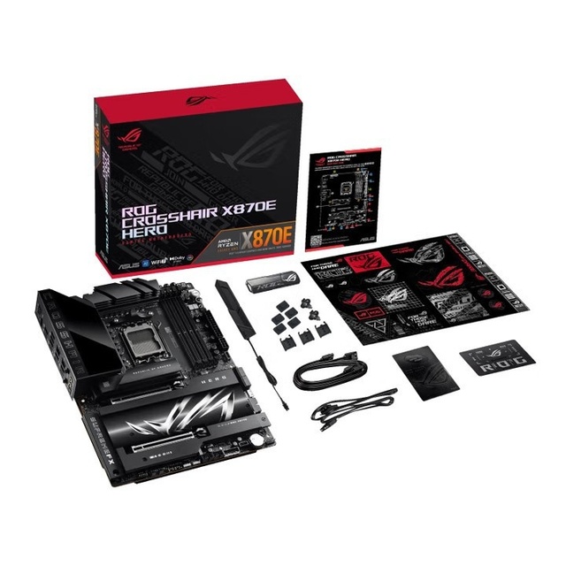 ROG CROSSHAIR X870E HERO Gaming E-Sports Desktop Motherboard ATX SATA DDR5 Double Supports A-MD CPU 9800X3D 9950X