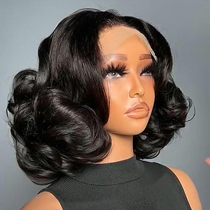 วิกผมแท้แบบไม่ต้องใช้กาว รุ่น Bouncy Curl 5x5 สำหรับผู้หญิง สวมใส่ได้ทุกวัน - Product Image 1