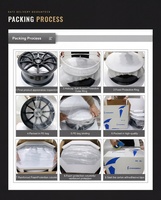 Jantes LK Flow Formed 20x9.0 5x120 pour Range Rover, noir satiné, légères, tout-terrain, concaves profondes, pièces détachées