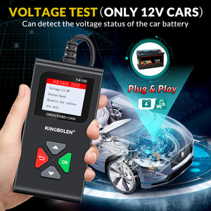 Herramienta de Diagnóstico para Autos KINGBOLEN YA100 OBD2 con Pantalla LCD, Lector de Códigos de Error DTC Universal, 1 Año de Garantía, USB - Product Image 2
