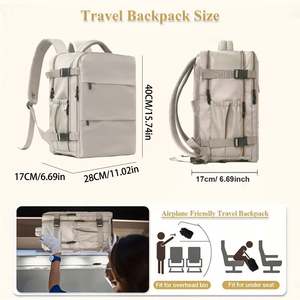 Customized Leisure Multi-pocket Backpack High Quality <b>Large</b>-Open Outdoor Travel <b>Rucksack</b> Dry Wet Separation Backpack Bag - Product Image 3